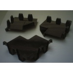 供應保護組件邊框四角，防止碰撞和擦傷的塑膠護角